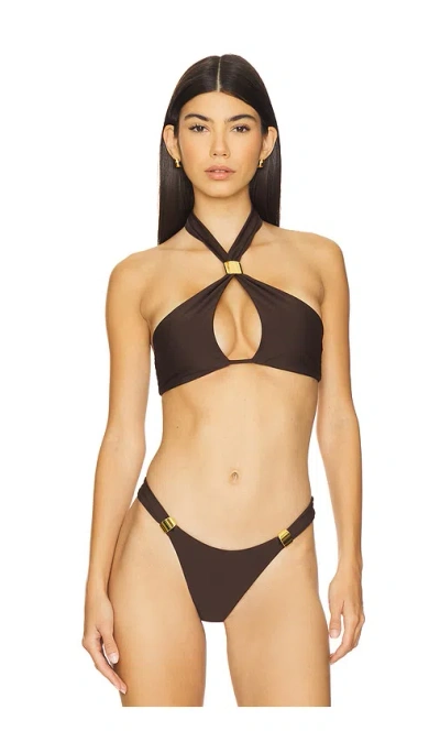Michael Costello X Revolve Sylas Top In Brown