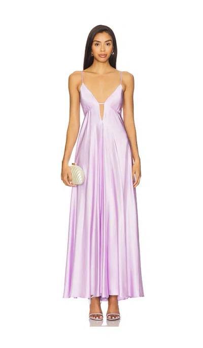 Michael Costello X Revolve Willow Gown In Purple