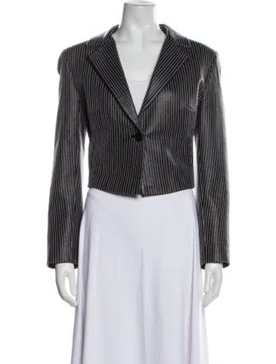 Pre-owned Michael Hoban North Beach Vintage Late 1980's - Early 1990's Blazer In White