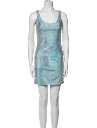 Pre-owned Michael Hoban North Beach Vintage Mini Dress