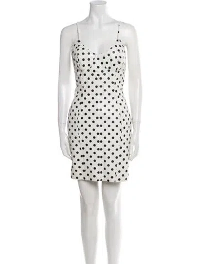 Pre-owned Michael Hoban North Beach Vintage Mini Dress In Multi