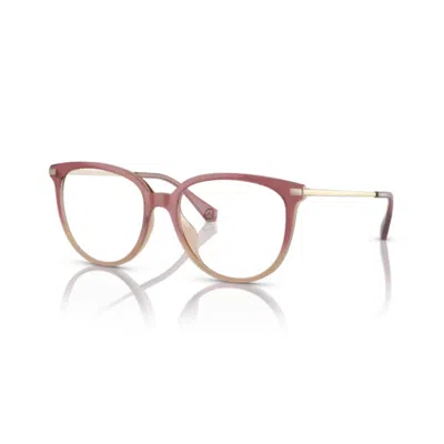 Michael Kors 0mk4106u Rounded Cat-eye Frame Sunglasses With Gradient Finish In Gray