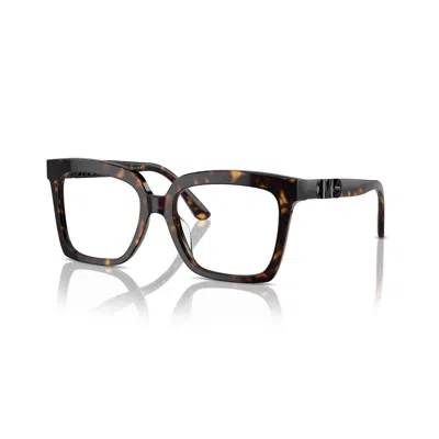 Michael Kors 0mk4119u Oversized Tortoiseshell Square Frame Sunglasses In Neutral