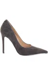 Michael Kors 100mm Elyse Pointed-toe Stiletto Pumps In Brown
