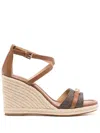 Michael Kors 100mm Mandy Espadrilles In 褐色