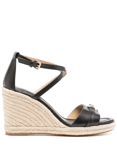 Michael Kors 100mm Mandy Espadrilles In 黑色