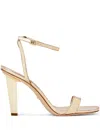 Michael Kors 102mm Helle Sandals In Gold