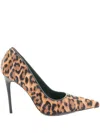 Michael Kors 110mm Elyse Leopard Pumps In Animal Print