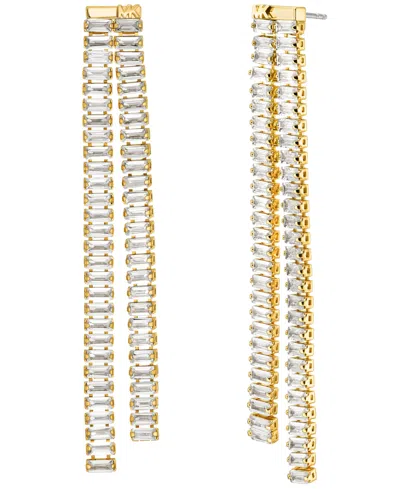Michael Kors 14k Gold-plated Brass Statement Linear Earrings