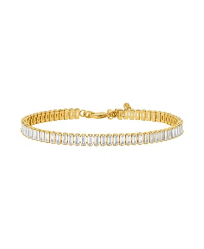 Michael Kors 14k Gold-plated Brass Tennis Bracelet