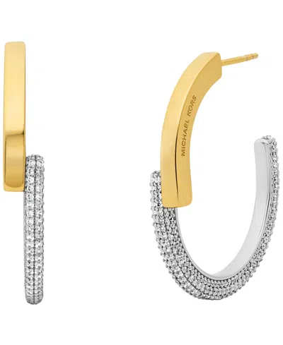 Michael Kors 14k Gold-plated Sterling Silver Bangle Bracelet