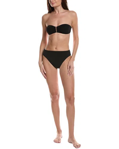 Michael Kors 2pc Bandeau Swim Set In Black