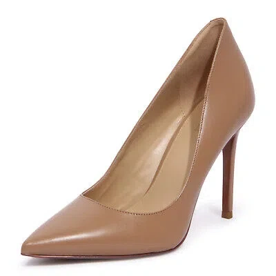 Pre-owned Michael Kors 3338au Decollete Donna  Keke Pump Woman In Beige