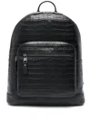 Michael Kors Computer Hudson Backpack In Black  