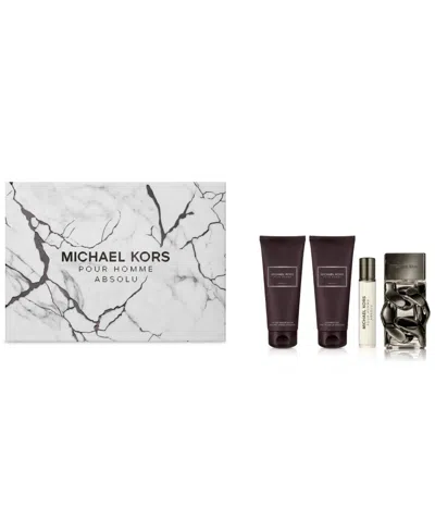 MICHAEL KORS 4-PC. MEN'S POUR HOMME ABSOLU EAU DE PARFUM FRAGRANCE SET