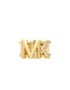Michael Kors 4064092119404 Woman Ring Gold Size 7 Brass, Crystal In Gold