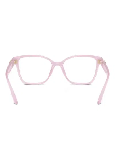 Michael Kors 4094u Vista Square-frame Glasses In Pink
