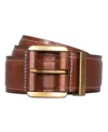 Michael Kors 42mm Leather Belt In Luggage