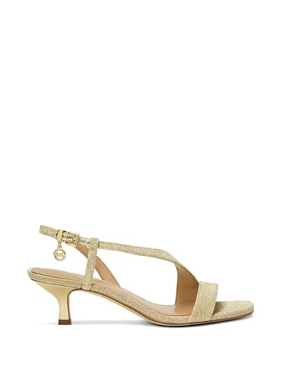 Michael Kors 50mm Jaida Sandals In Nude