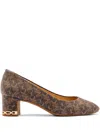 Michael Kors 50mm June Pumps In Braun