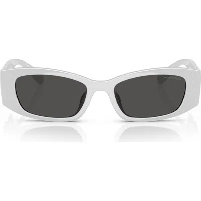 Michael Kors 52mm Irregular Sunglasses In Multi