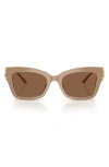 Michael Kors 52mm Square Sunglasses In Caramel