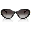 Michael Kors Womens Mk2245u Rockaway Round-frame Acetate Sunglasses Black In Black