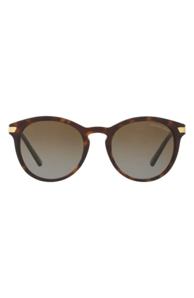 MICHAEL KORS MICHAEL KORS 53MM POLARIZED ROUND SUNGLASSES