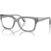 Michael Kors 54mm Rectangle Optical Glasses In Gray