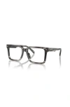 Michael Kors 54mm Square Optical Glasses In Gray