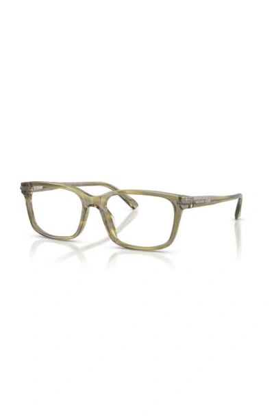 Michael Kors 54mm Square Optical Glasses In Brown