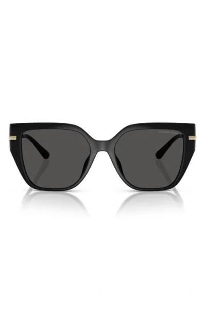 Michael Kors 54mm Square Sunglasses In Black