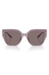 Michael Kors 54mm Square Sunglasses In Violet
