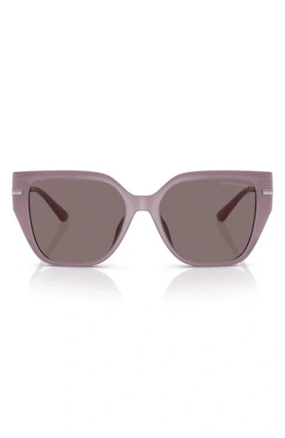 Michael Kors 54mm Square Sunglasses In Violet