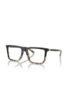 Michael Kors 55mm Rectangle Optical Glasses In Multi