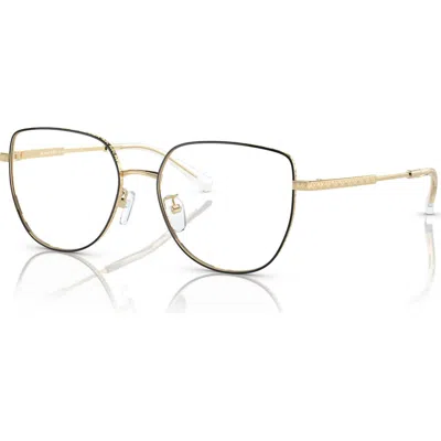 Michael Kors 55mm Round Optical Glasses In Pattern