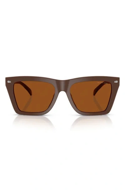 MICHAEL KORS MICHAEL KORS 56MM SQUARE SUNGLASSES