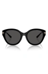 Michael Kors 59mm Round Sunglasses In Black