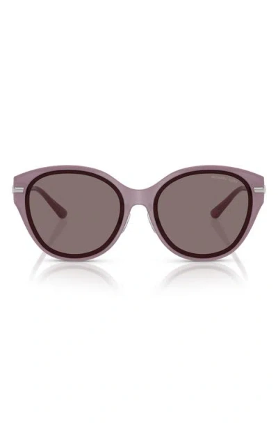 Michael Kors 59mm Round Sunglasses In Violet
