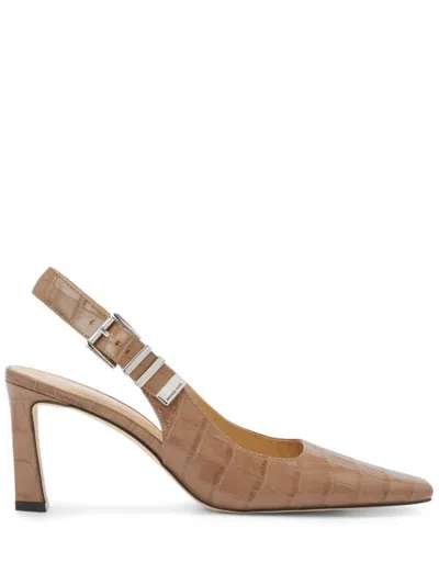 Michael Kors 76mm Darrington Slingback Pumps In Neutrals