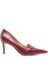 Michael Kors Half Heel Shoes In Red