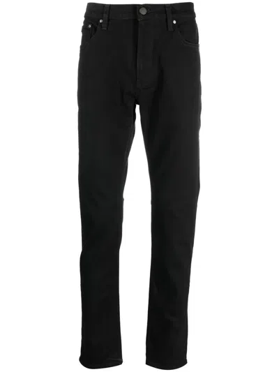 Michael Kors Grant Mens Denim Work Ankle Jeans In Black