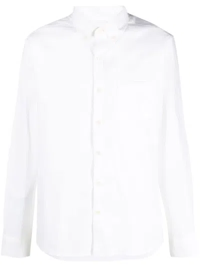 Michael Kors Oxford Shirt Button-down Chest Pocket In White