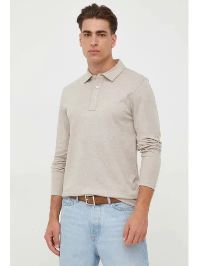 Michael Kors Long-sleeve Cotton Polo Shirt