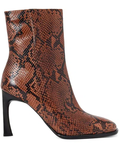 Michael Kors 95mm Kelsea Boots In 褐色