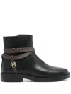 Michael Kors Abigail Flat Bootie In Black