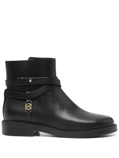 Michael Kors Abigail Flat Bootie In Black