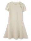 Michael Kors Knitted Dress In Gold