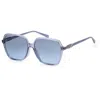 Michael Kors Blue Acetate Sunglasses In Blue