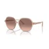Michael Kors Multicolor Acetate Sunglasses In Gold